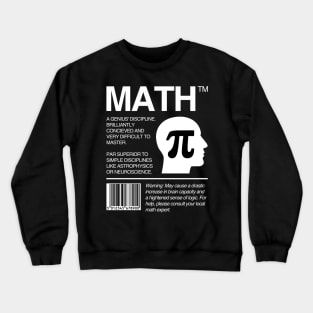 Math Package - Math Teacher Crewneck Sweatshirt